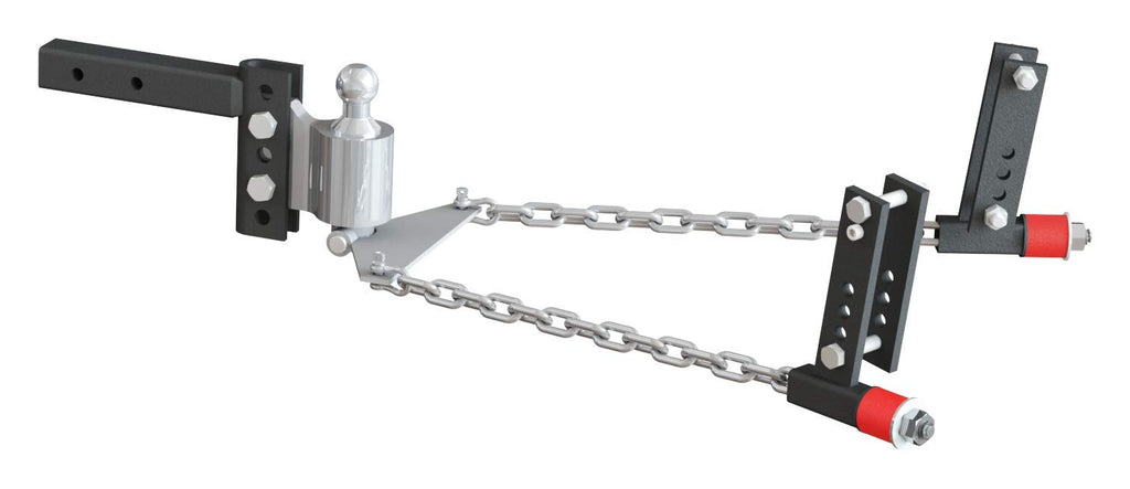 Andersen HITCHES | 3394 | Weight Distribution Hitch | No Bounce No Sway | Tow Accessories | 4" Drop/Rise, 2-5/16" Ball, 2-1/2" Shank, 3"/4"/5"/6" Bracket, 16k lb GTWR, 1600 lb Tongue