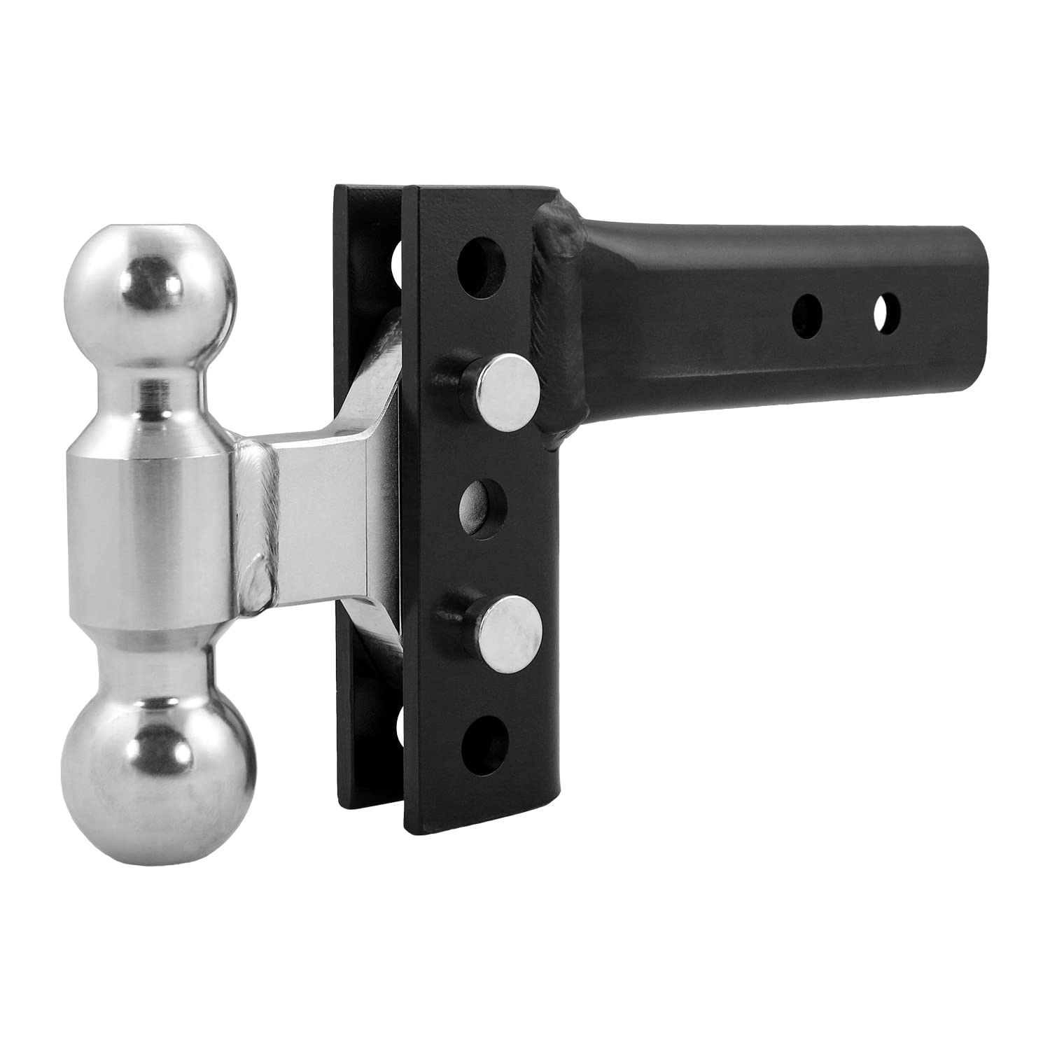 Andersen HITCHES | EZ Adjust Hitch | 8" Drop/Rise, 2 x 2-5/16" Combo Ball, 2-1/2" Shank | Adjustable Heavy Duty Towing for Trucks Trailer | 10K/16K GTWR Weight Level | 3299