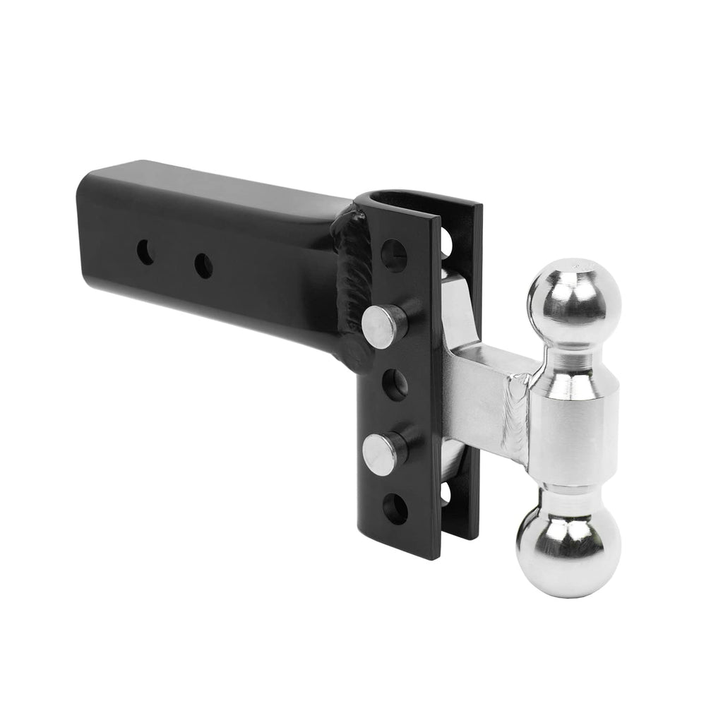 Andersen HITCHES | EZ Adjust Hitch | 8" Drop/Rise, 2 x 2-5/16" Combo Ball, 2-1/2" Shank | Adjustable Heavy Duty Towing for Trucks Trailer | 10K/16K GTWR Weight Level | 3299
