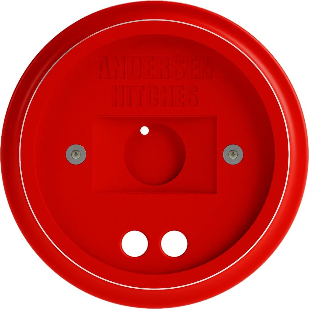 ANDERSEN HITCHES | 3684 | 4" Jack Block with Magnets | Fits up to 9" Jack Stand | RV & Camper Leveling | 50,000 lbs Capacity | Made in USA (4" Jack Block, 2)