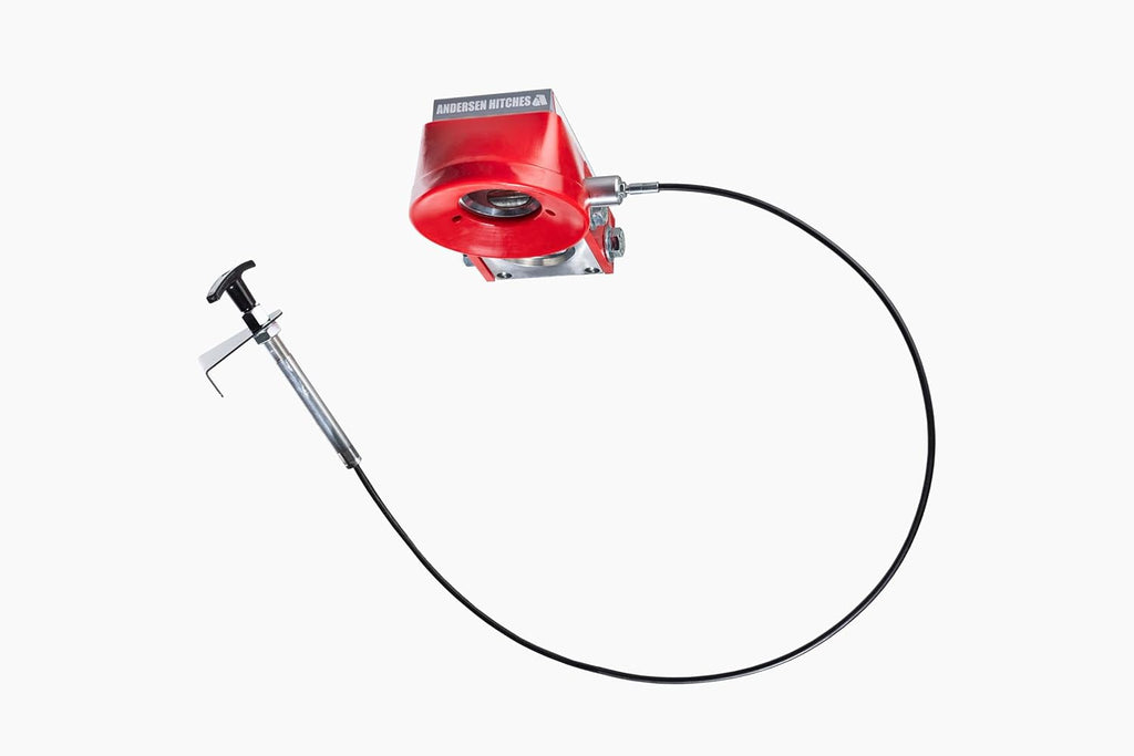 ANDERSEN HITCHES SAE Certified GEN 3 Ultimate Fifth Wheel Connection Aluminum Gooseneck Mount Trailer Hitch Adapter Towing Accessories 24,000 lbs GVWR, 4,500 lbs Tongue Weight Part #3220