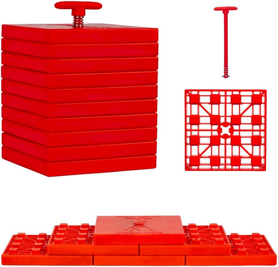 Andersen Hitches | 3636 | 2 Pack |Rated up to 120K | Andersen STAX - Stacking Levelers | Camper Leveler Stacking Blocks | Leveling System for Camper or RV