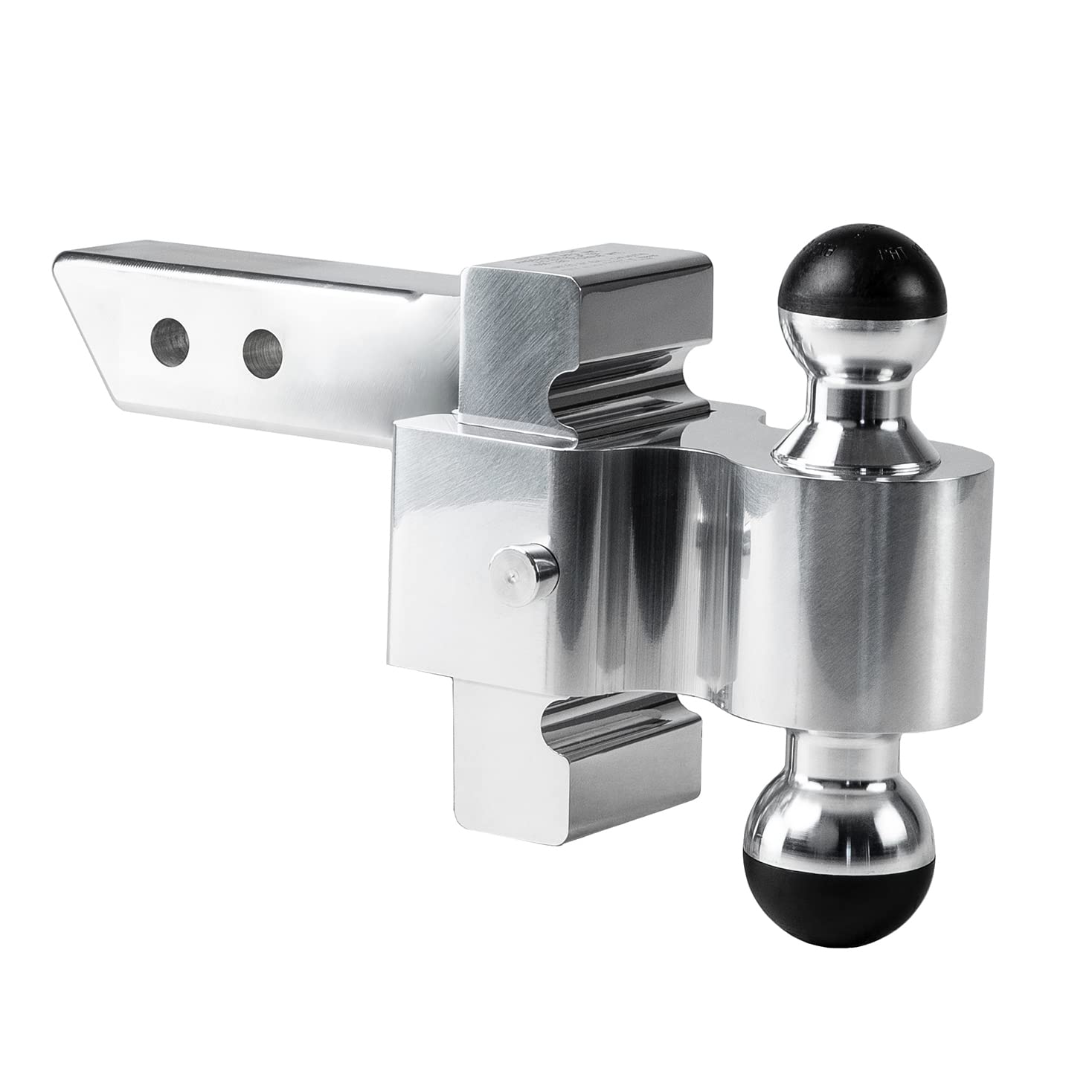 ANDERSEN HITCHES | 4" Drop/Rise | Adjustable Rapid Hitch with 2x2-5/16 inch Greaseless AlumiBall | FIfth Wheel Trailer Hitch | Tow Accessories | 3461