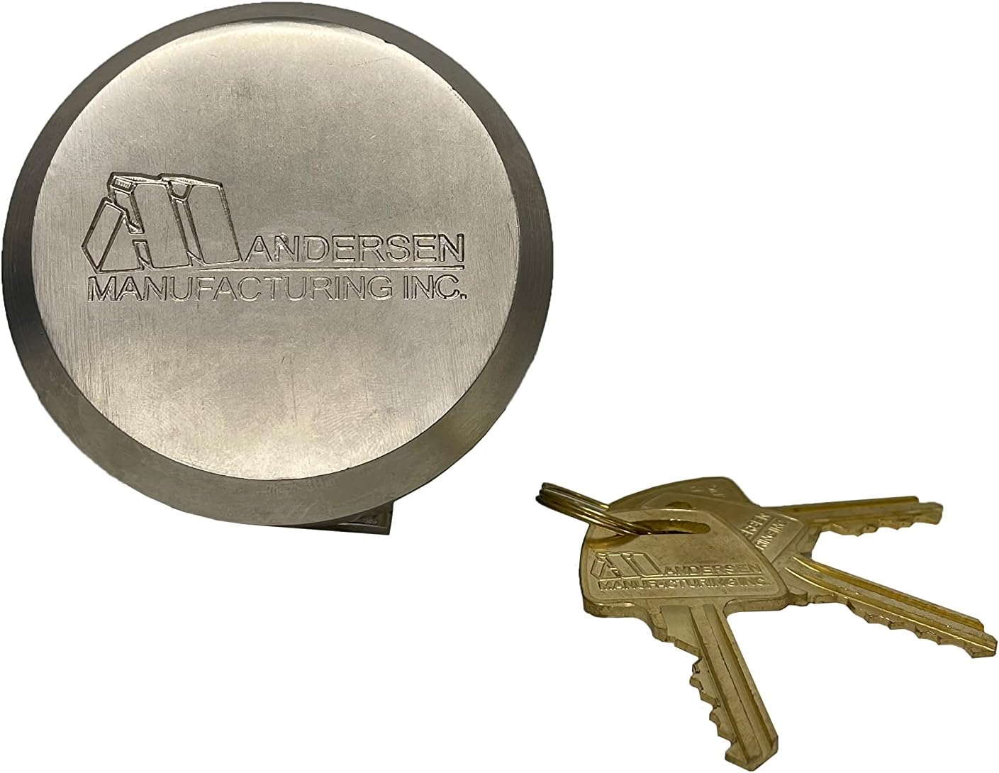 Andersen Hitches | Trailer Door Puck Lock | Bolt Cutter Proof