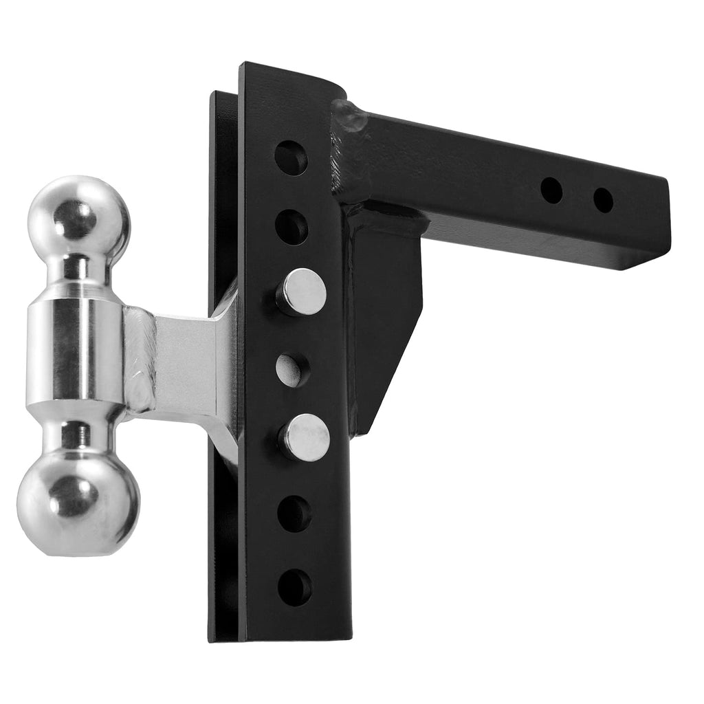 Andersen HITCHES | EZ Adjust Hitch | 8" Drop/Rise, 2 x 2-5/16" Combo Ball, 2-1/2" Shank | Adjustable Heavy Duty Towing for Trucks Trailer | 10K/16K GTWR Weight Level | 3299