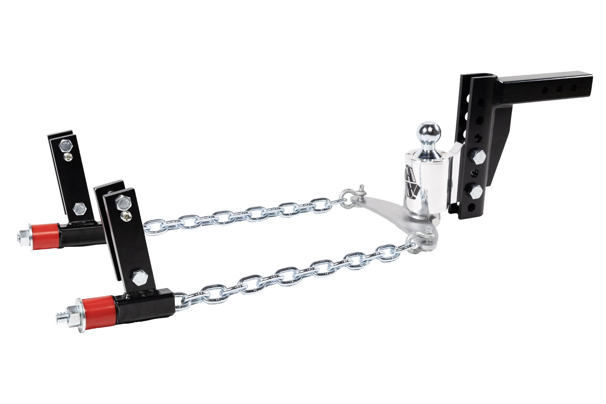 ANDERSEN HITCHES | 3326 | Weight Distribution Hitch | No Bounce No Sway | Tow Accessories | 8" Drop/Rise, 2" Ball, 2" Shank, 3"/4"/5"/6" Bracket, 10k lb GTWR, 1400 lb tongue