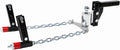 ANDERSEN HITCHES | 3302 | Weight Distribution Hitch | 2" Shank, 6" Drop, 2" Ball, 10K GTWR, 3/4/5/6" Brackets | Bounce and Sway Control | Towing Accessories
