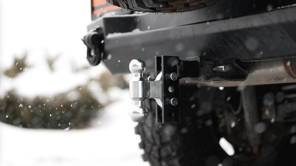 Andersen Hitches | 3260-3 | 6" Drop EZ Hitch | Adjustable Heavy Duty Bumper Pull Hitch | 3" Shank, 2" x 2-5/16" Combo Ball | 10K/16K GTWR