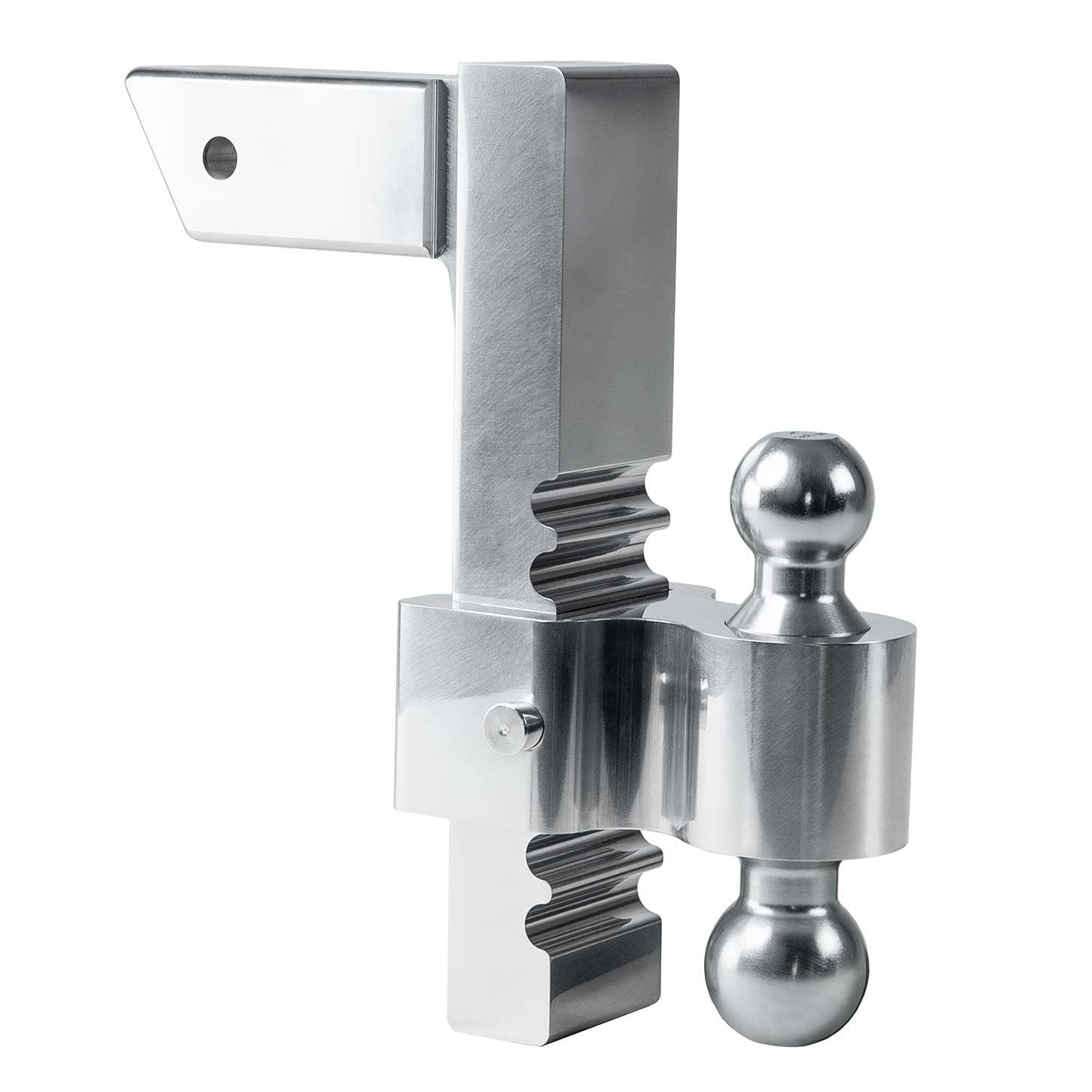 ANDERSEN HITCHES | Truck Tow Accessories | Rapid Hitch | Adjustable Extra Heavy Duty Trailer Hitch | 1,500 lb tongue weight, Dual 2" and 2-5/16" Ball Receiver, 10-inch Aluminum Rise/Drop Shank | 3413