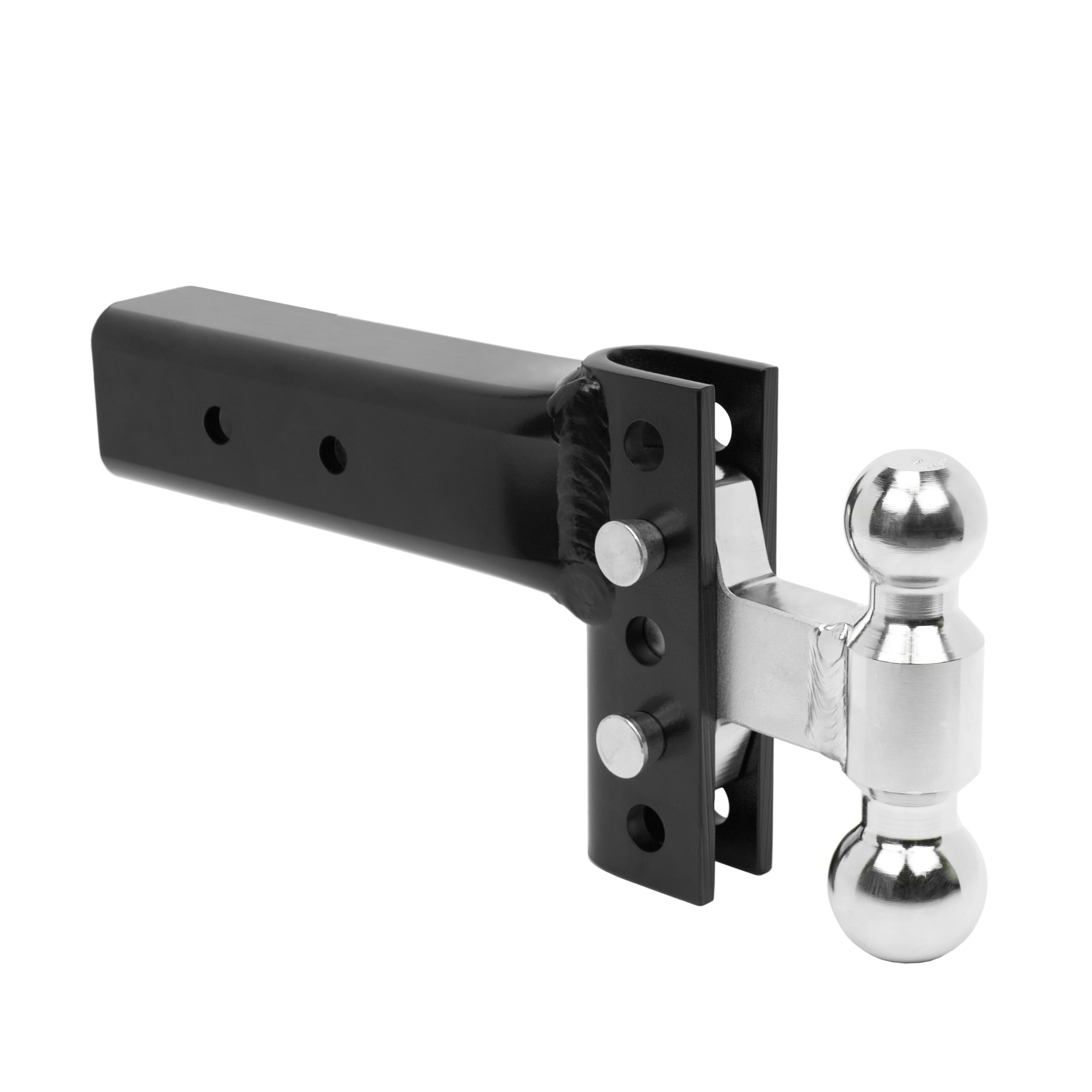 Andersen HITCHES | EZ Adjust Hitch | 8" Drop/Rise, 2 x 2-5/16" Combo Ball, 2-1/2" Shank | Adjustable Heavy Duty Towing for Trucks Trailer | 10K/16K GTWR Weight Level | 3299