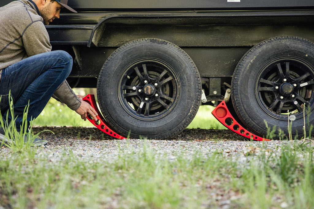 ANDERSEN HITCHES | 3604-2 2-Pack Camper Leveler System Must Have RV | Camping Travel Easy Storage Jack Stabilizer Block | Levelers Blocks for Campers and Fifth Wheels