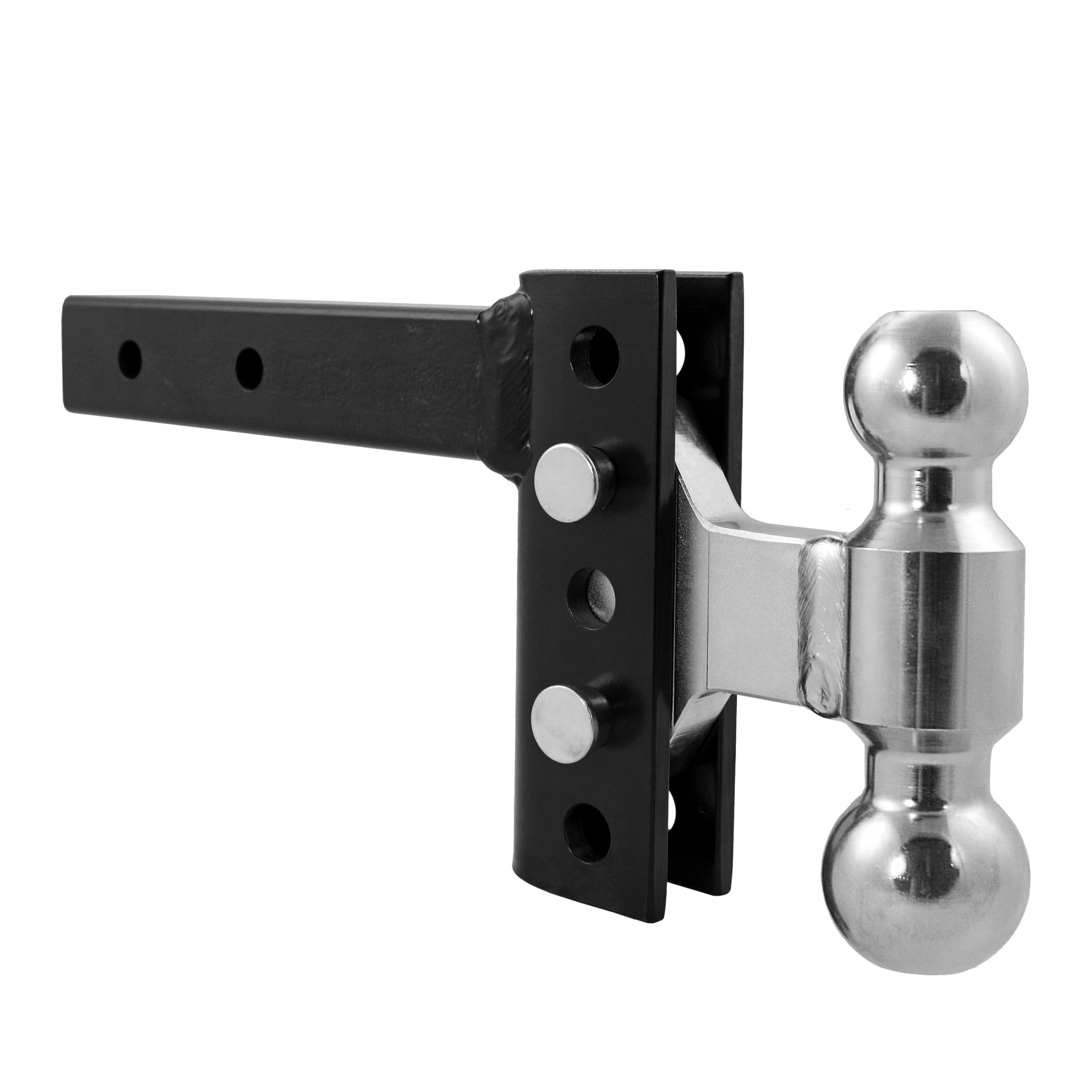 Andersen HITCHES | EZ Adjust Hitch | 8" Drop/Rise, 2 x 2-5/16" Combo Ball, 2-1/2" Shank | Adjustable Heavy Duty Towing for Trucks Trailer | 10K/16K GTWR Weight Level | 3299