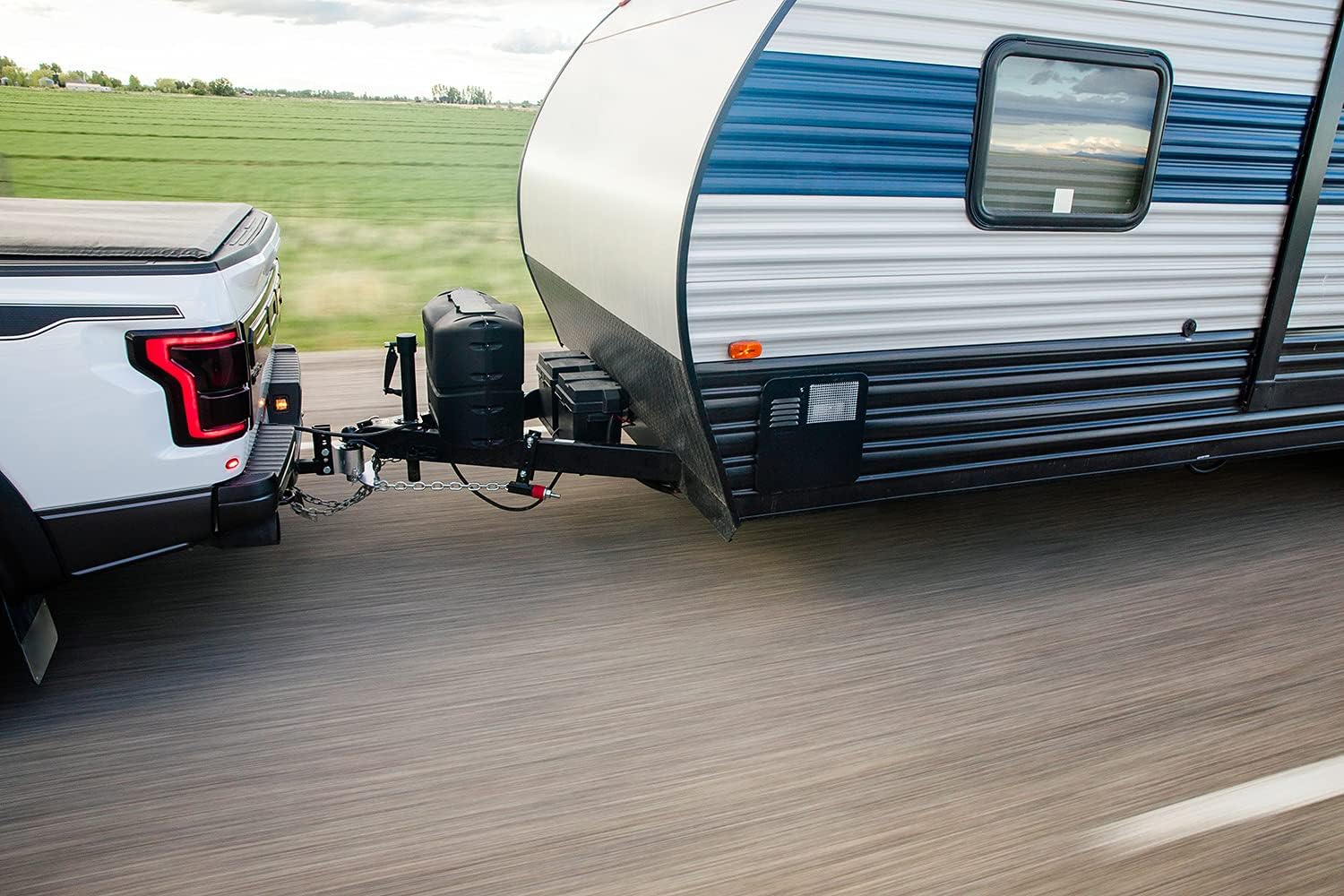 ANDERSEN HITCHES | 3380 | Weight Distribution Hitch | 2" Shank, 8" Drop, 2-5/16" Ball, 14K GTWR, 3/4/5/6" Brackets | Bounce and Sway Control | Towing Accessories