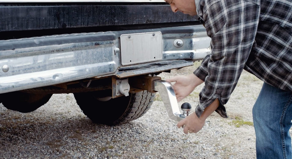 ANDERSEN HITCHES | Alumistinger | Aluminum Heavy Duty Hitch for Trucks | Trailer Hitch | 6,000 lb. GTWR & 600 lb. Tongue Weight | 2" Drop/2-5/16 Ball | 3504