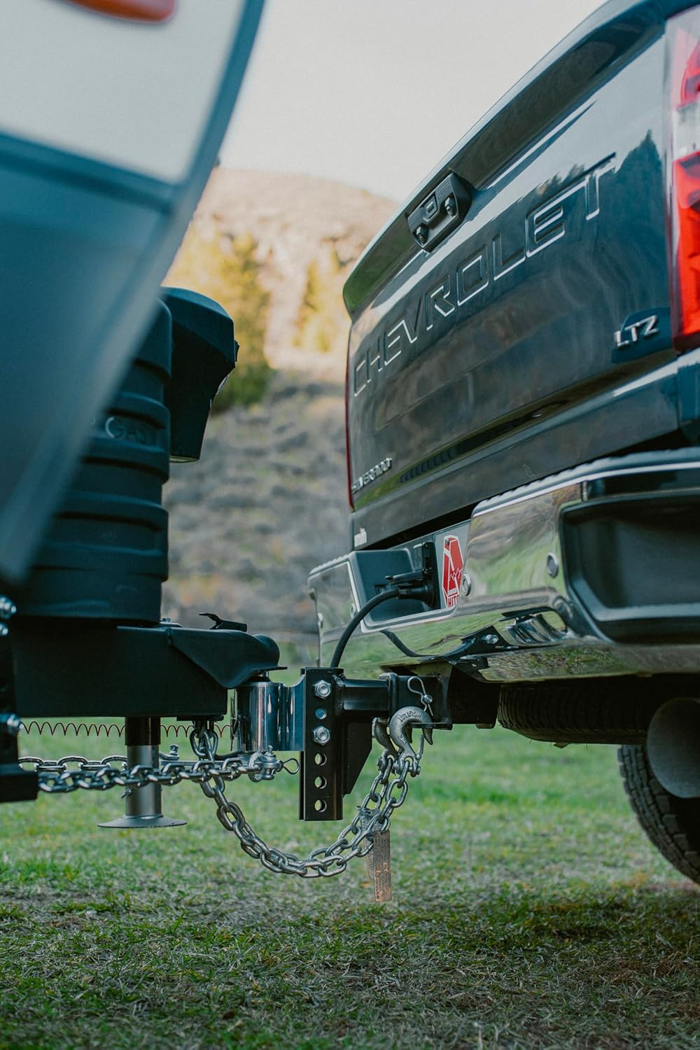 Andersen HITCHES | 3305 | Weight Distribution Hitch | No Bounce No Sway | Tow Accessories | 6" Drop/Rise, 2-5/16" Ball, 2" Shank, 7"/8" Bracket, 14k lb GTWR, 1400 lb Tongue