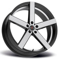 Spark Gloss Black Machined