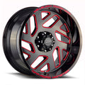M19 Gloss Black Candy Red Milled