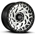 M50 Gloss Black Machined Black Rim