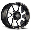 M80 Gloss Black Machined