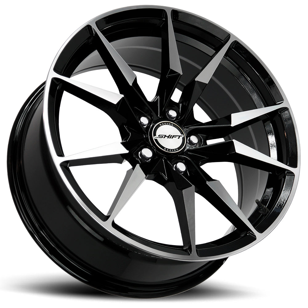 Blade Gloss Black Machined