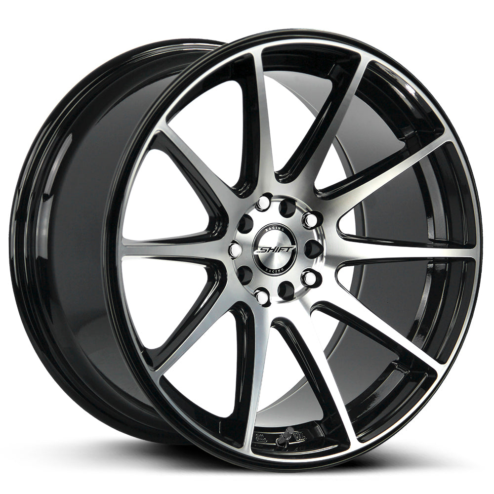 Gear Gloss Black Machined