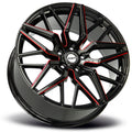 Spring Gloss Black Candy Red Milled