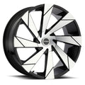 Moto Gloss Black Machined