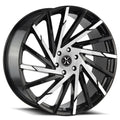 X02 Gloss Black Machined