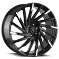 X02 Gloss Black Machined Tips